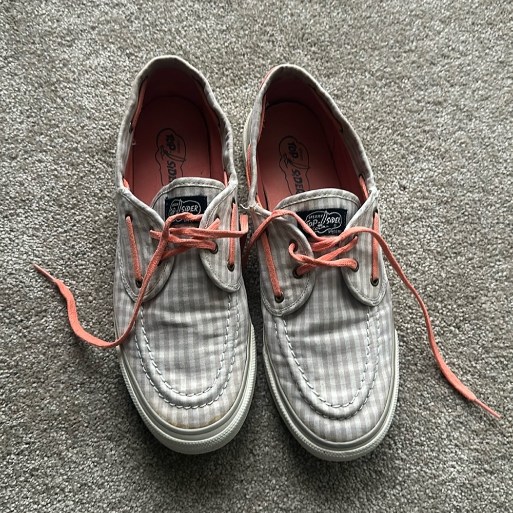 Sperry deck shoes size 10